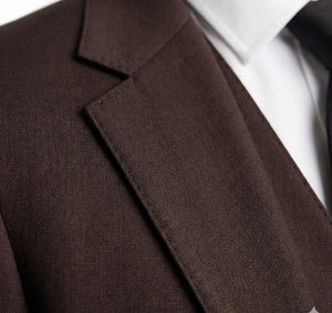 Roasted Espresso Heritage 3-Piece Suit-suits-VogueNThreads