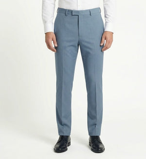 Signature Horizon Blue Tailored Suit | 3-Piece Formal Ensemble-suits-VogueNThreads