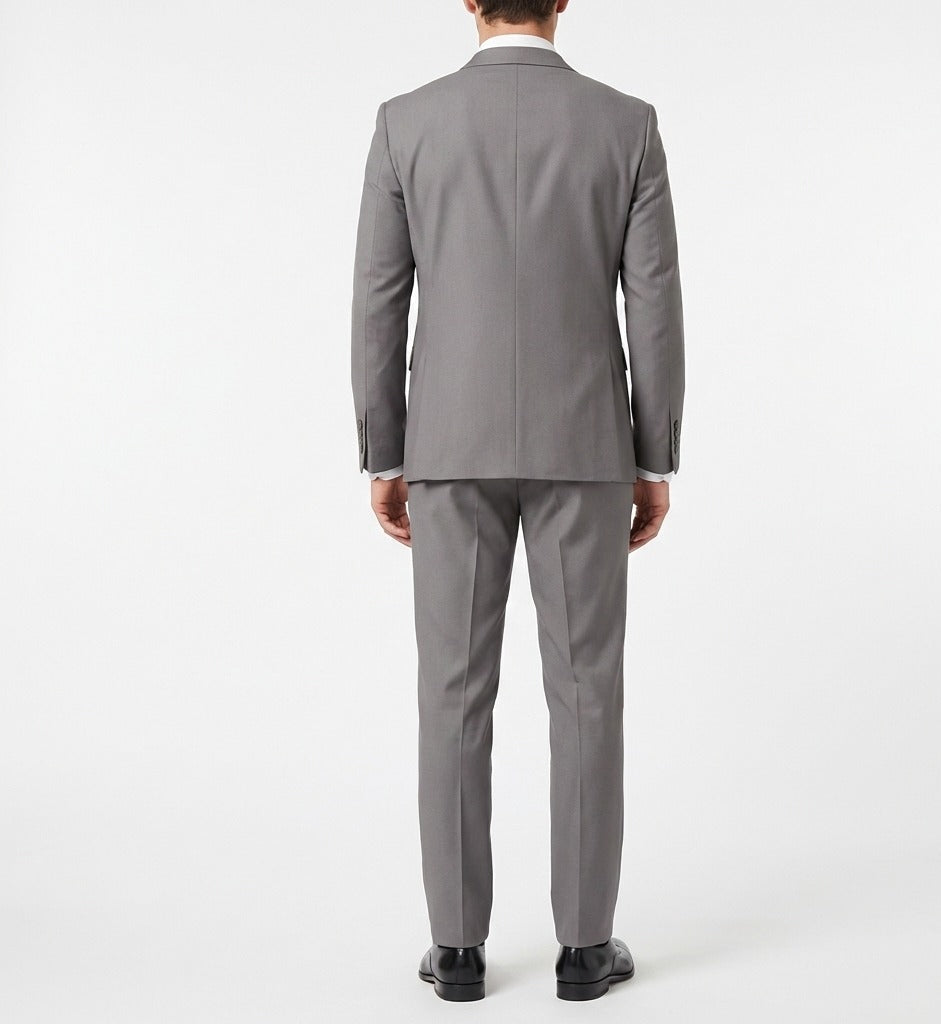 Silver Birch Twill – Premium Tuxedo-suits-VogueNThreads