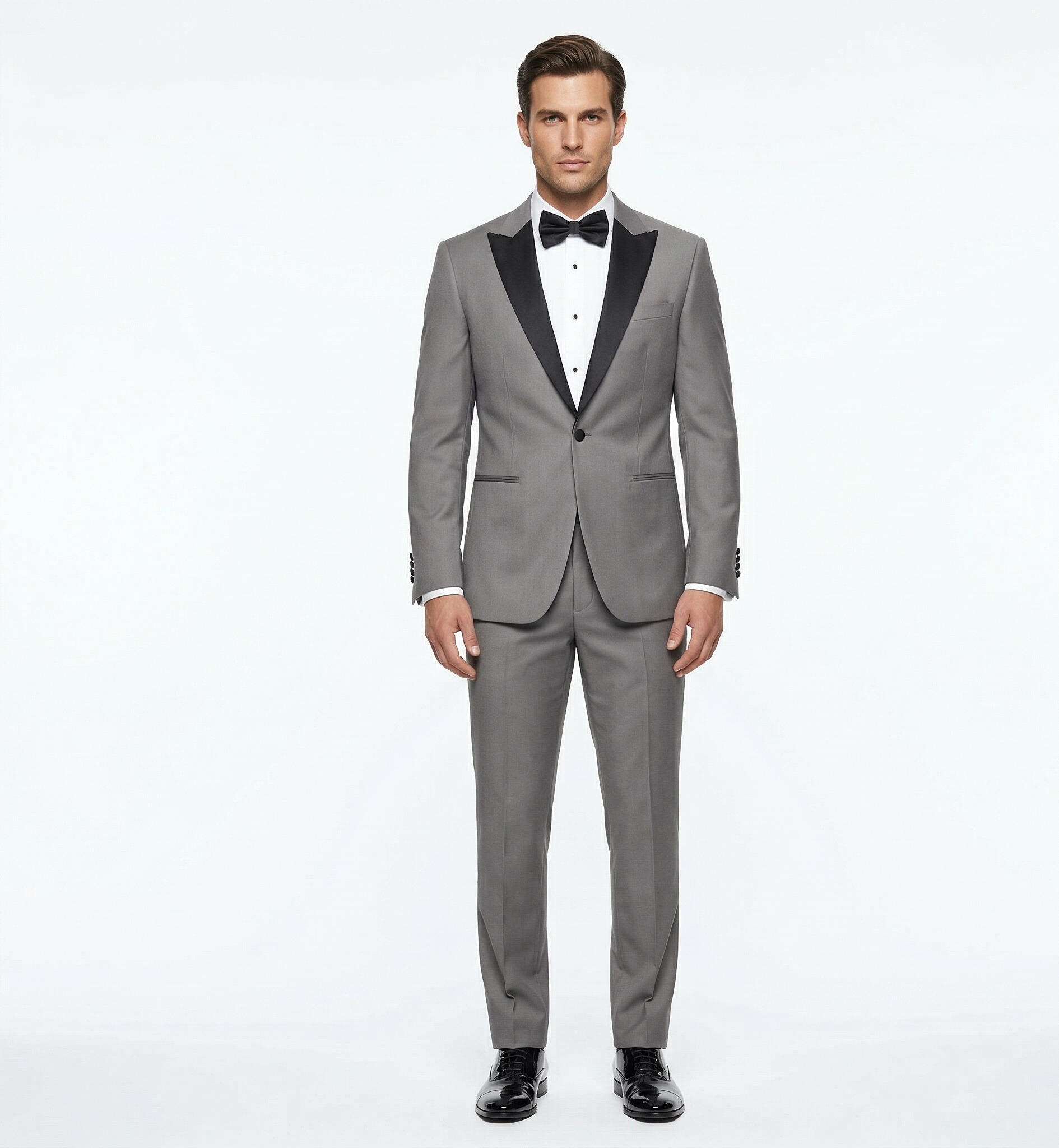 Silver Birch Twill – Premium Tuxedo-suits-VogueNThreads