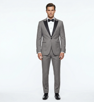 Silver Birch Twill – Premium Tuxedo-suits-VogueNThreads