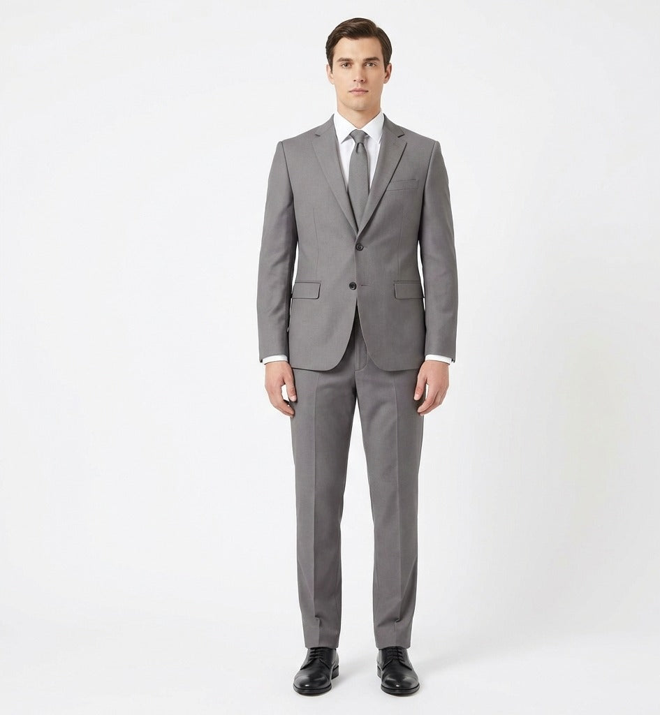 Silver Mist Executive 2-Piece Suit-suits-VogueNThreads