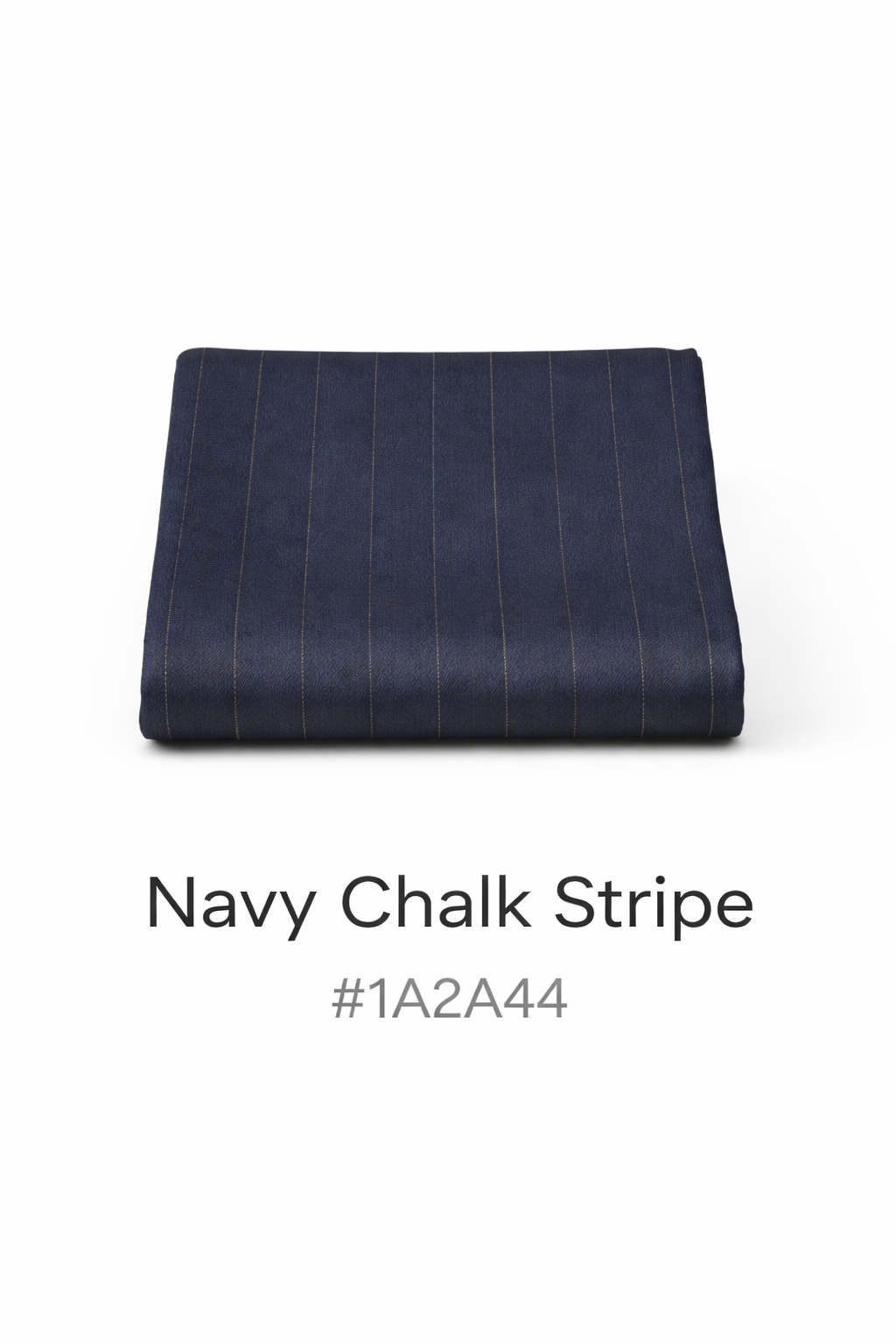 Slim Fit Navy Chalk Stripe Double Breasted Suit-Double Breasted-VogueNThreads
