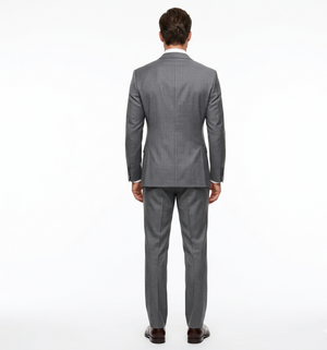 Steel Argent Grey – Premium Tuxedo-suits-VogueNThreads
