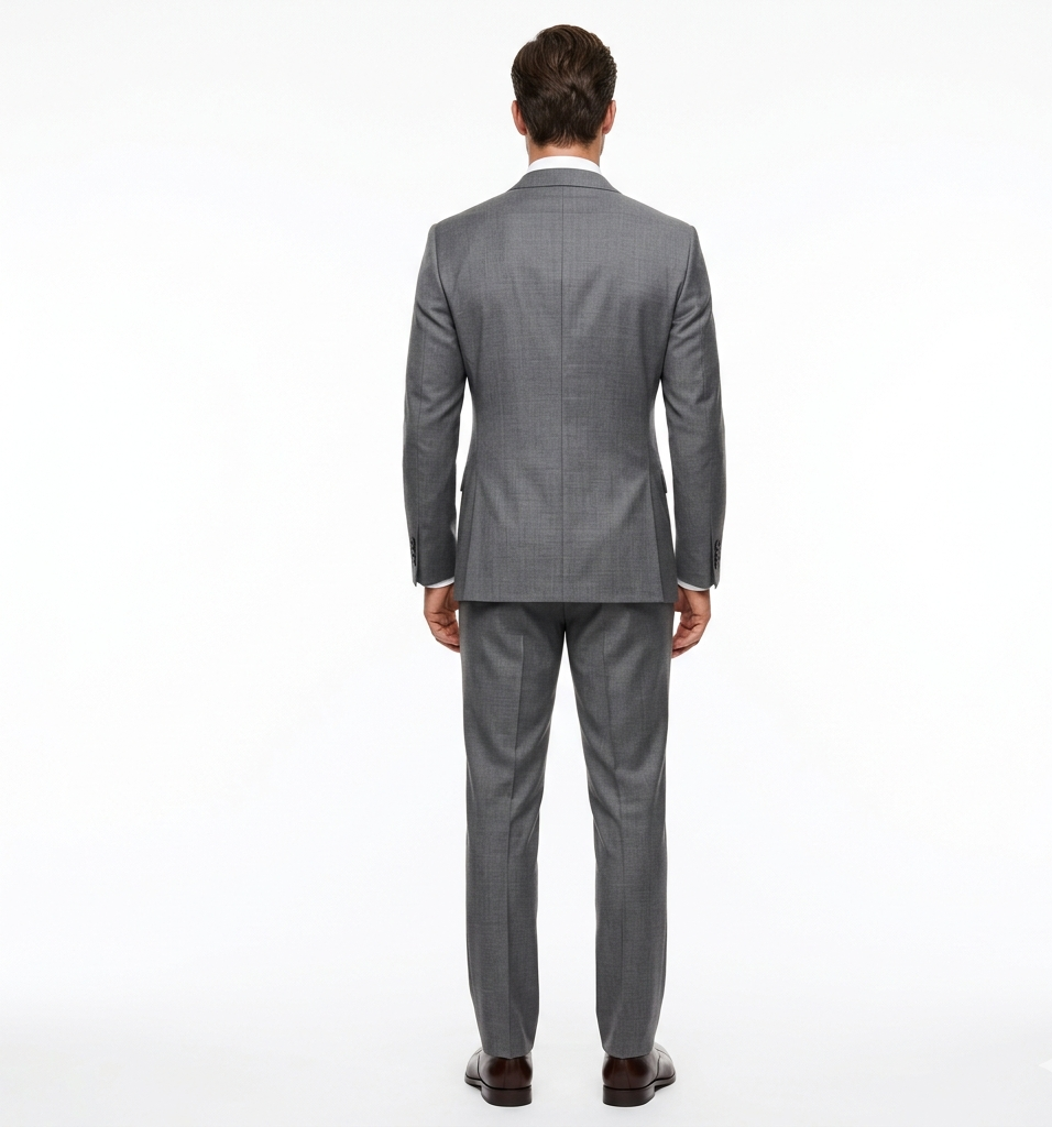 Steel Argent Grey – Premium Tuxedo-suits-VogueNThreads