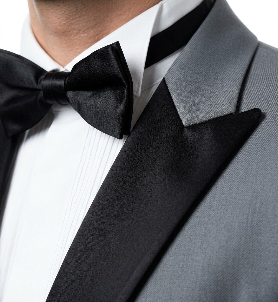 Steel Argent Grey – Premium Tuxedo-suits-VogueNThreads