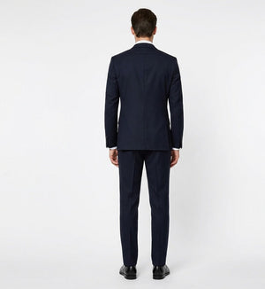 Steel Cobalt Executive 3-Piece Suit-suits-VogueNThreads