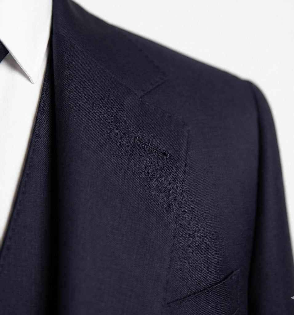 Steel Cobalt Executive 3-Piece Suit-suits-VogueNThreads