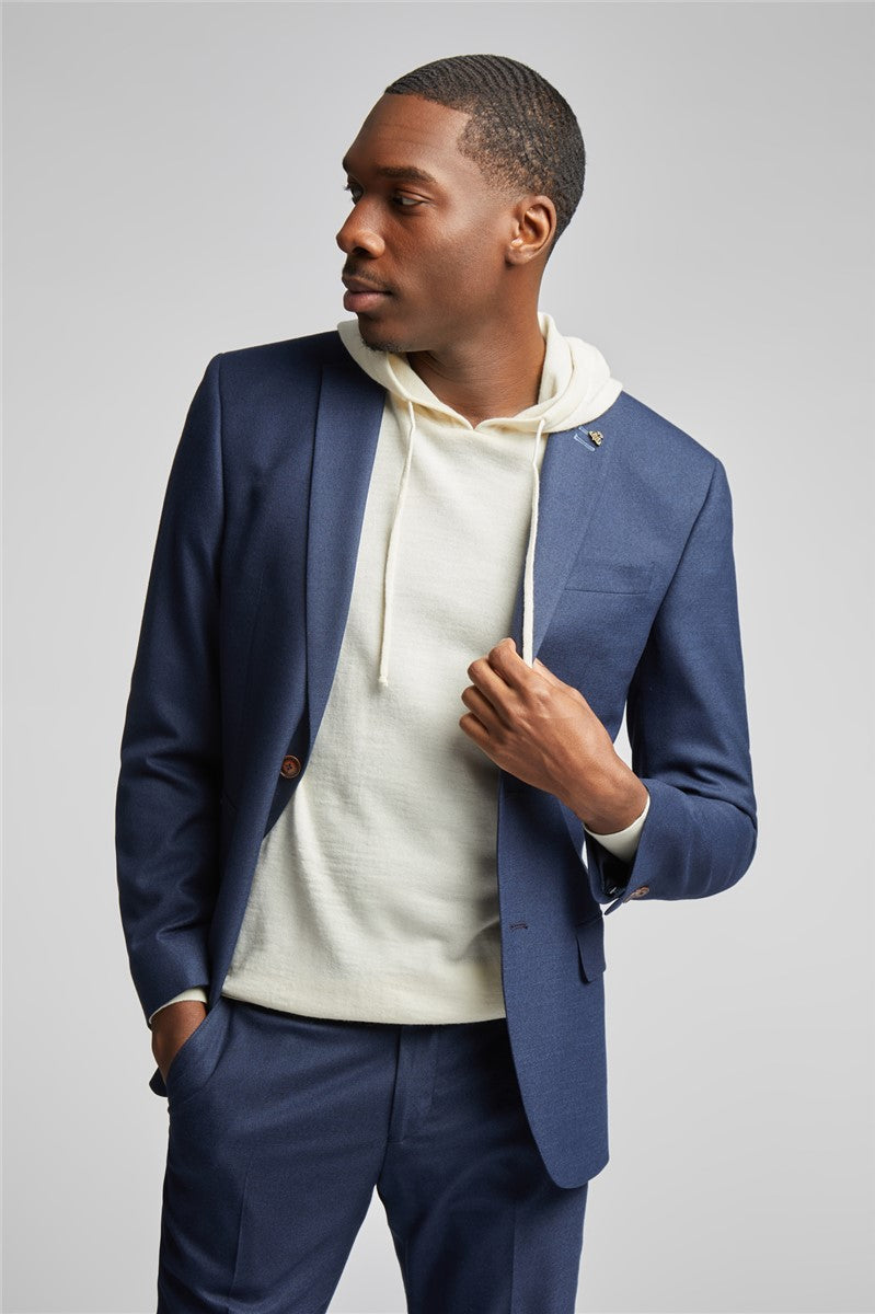 Tailored Navy Blue Suit – vogueNThreads-VogueNThreads