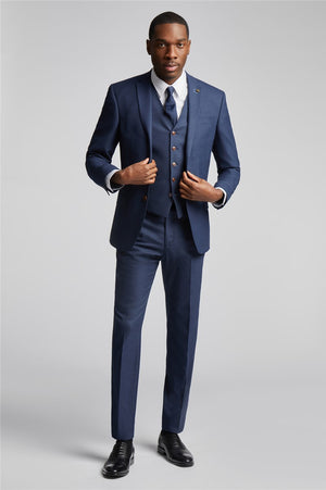 Tailored Navy Blue Suit – vogueNThreads-VogueNThreads