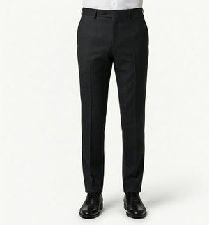 The Essential Charcoal Black 2-Piece Suit | Tailored Fit-suits-VogueNThreads