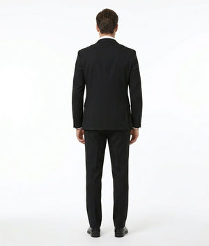 The Essential Jet Black 2-Piece Suit | Tailored Fit-suits-VogueNThreads