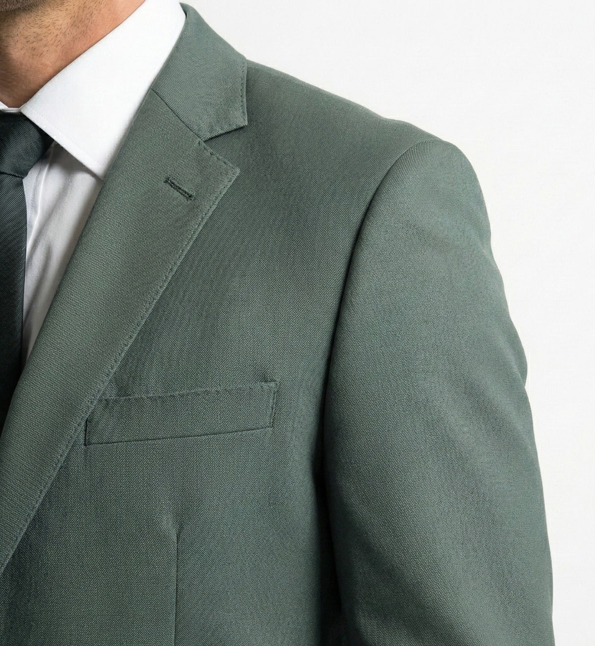The Modern Slate Green 2-Piece Suit | Tailored Fit-suits-VogueNThreads