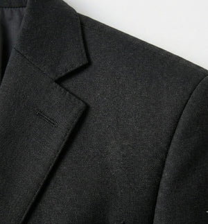 The Ultimate Jet Black 3-Piece Suit | Premium Polyviscose Formal Set-suits-VogueNThreads