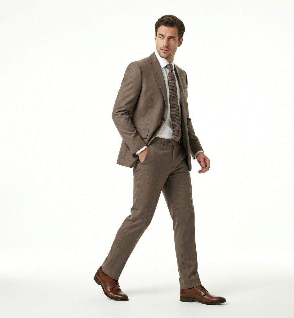 Tuscan Earth Reserve 2-Piece Suit-suits-VogueNThreads
