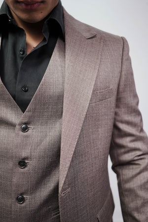 VogueNThreads 3-Piece suit- Custom Fit High-End Formalwear for Every Occasion-VogueNThreads