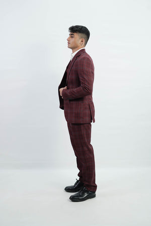 VogueNThreads 3-Piece suit- Custom Fit High-End Formalwear for Every Occasion-suits-VogueNThreads