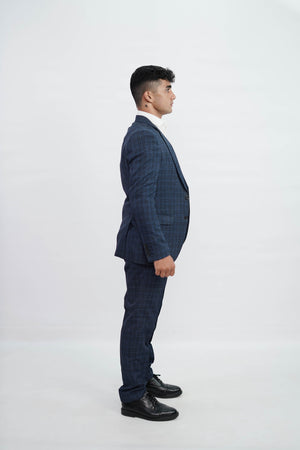 VogueNThreads 3-Piece suit- Custom Fit High-End Formalwear for Every Occasion-VogueNThreads