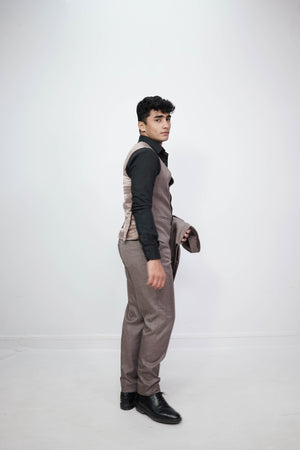 VogueNThreads 3-Piece suit- Custom Fit High-End Formalwear for Every Occasion-VogueNThreads