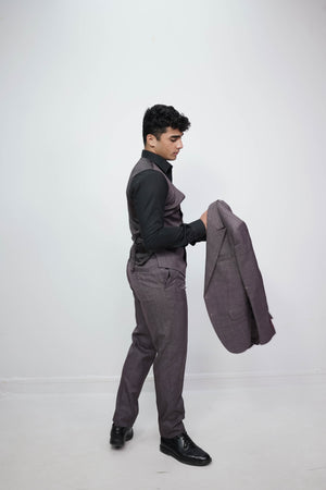 VogueNThreads 3-Piece suit- Custom Fit High-End Formalwear for Every Occasion-VogueNThreads