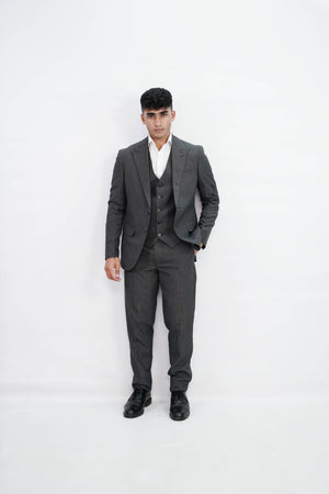 VogueNThreads 3-Piece suit- Custom Fit High-End Formalwear for Every Occasion-VogueNThreads