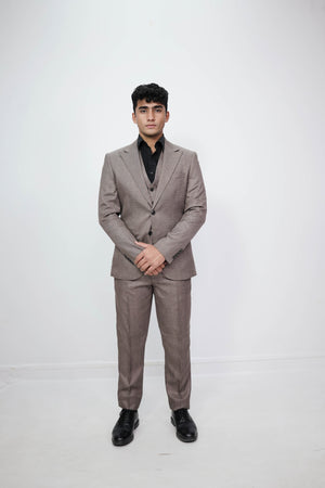 VogueNThreads 3-Piece suit- Custom Fit High-End Formalwear for Every Occasion-VogueNThreads