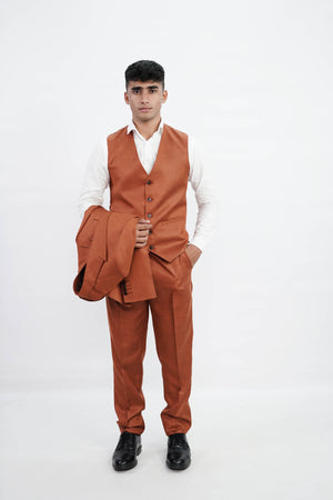 VogueNThreads 3-Piece suit- Regular Fit High-End Formalwear for Porms & weddings-VogueNThreads