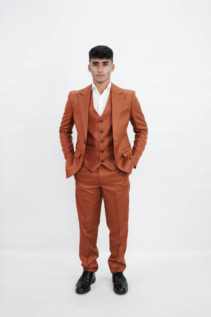 VogueNThreads 3-Piece suit- Regular Fit High-End Formalwear for Porms & weddings-VogueNThreads