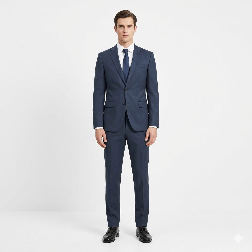 Deep Harbour Blue Executive 2-Piece Suit